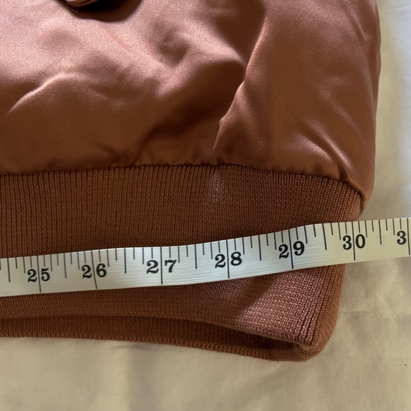 Nike Air Jordan Flight Renegade Oversized Satin Bomber Jacket Women's Plus Size - Picture 4 of 9